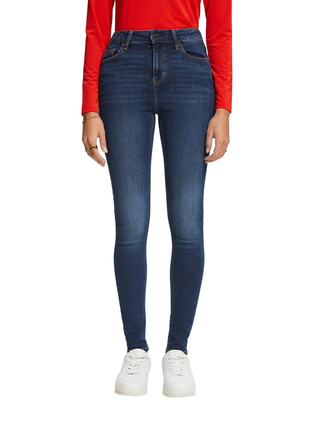 ESPRIT Damen Jeans 25W / 28L 901/Blue Dark Wash, 25W / 28L 901/Blue Dark Wash