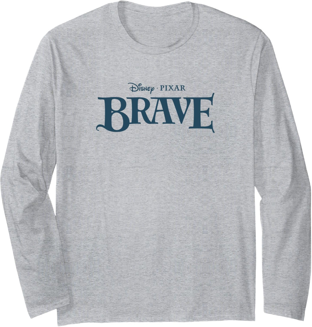 Disney Pixar Brave Classic Logo Langarmshirt