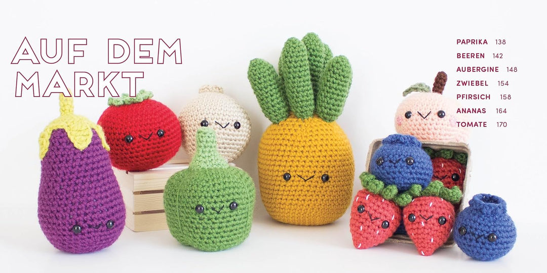 Meine kunterbunte Amigurumi-Welt – super einfach 25 niedliche Figuren häkeln: Jeder Step mit Bild: K