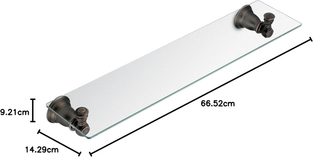 Moen Kingsley Collection Schminkregal, YB5490ORB Öl Geriebene Bronze, Öl Geriebene Bronze