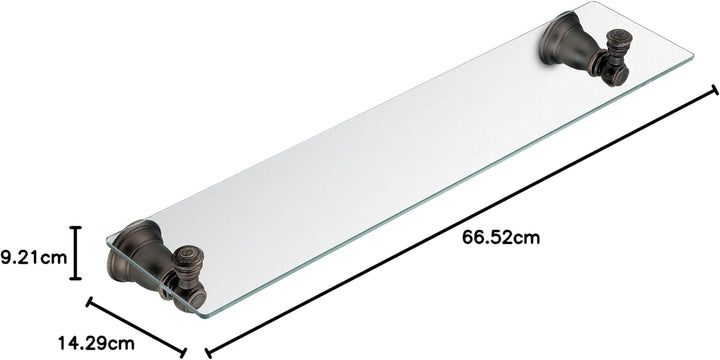 Moen Kingsley Collection Schminkregal, YB5490ORB Öl Geriebene Bronze, Öl Geriebene Bronze