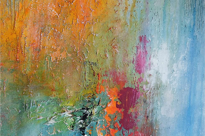 Monica Mirafiori I 100% HANDGEMALT I Gemälde Fantastisch 100x50cm | Gemälde Handgemalt | Acrylgemäld