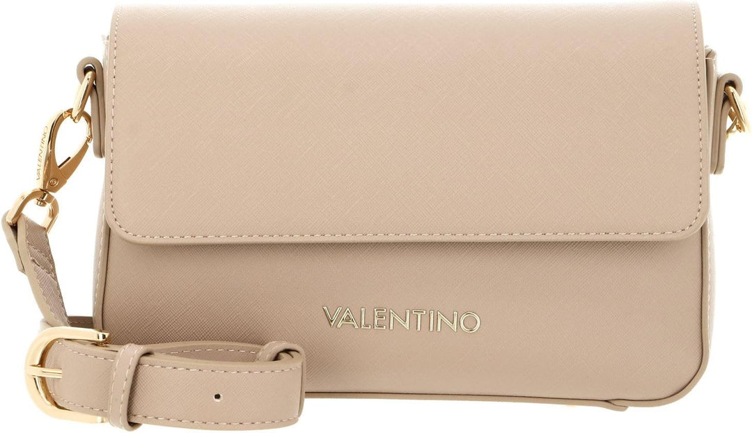 Valentino Damen Zero Re Umhängetasche, Beige