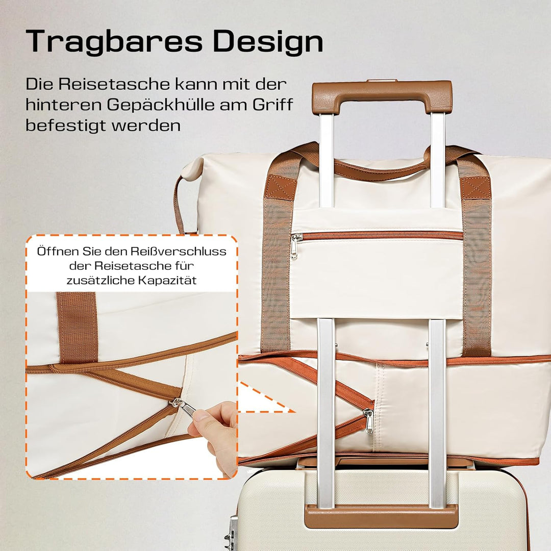 Joyway Koffer Trolleys Handgepäck Koffer, Hartschalen Reisekoffer mit 4 Rollen und TSA Schloss, Erwe