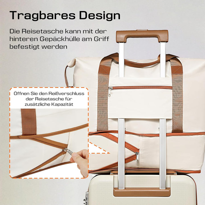 Joyway Koffer Trolleys Handgepäck Koffer, Hartschalen Reisekoffer mit 4 Rollen und TSA Schloss, Erwe