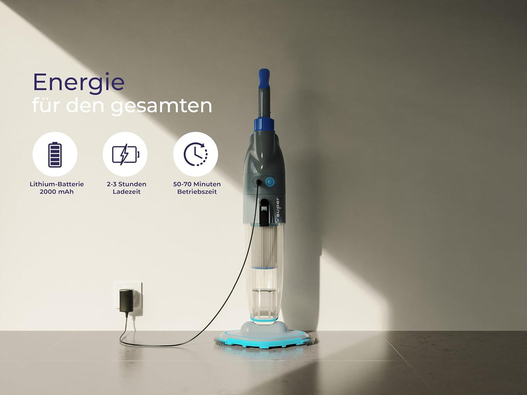 Gre VCB10P – Automatischer Bodenreiniger Super Vac, mehrfach Geschwindigkeit, für Aufstell- und Einb