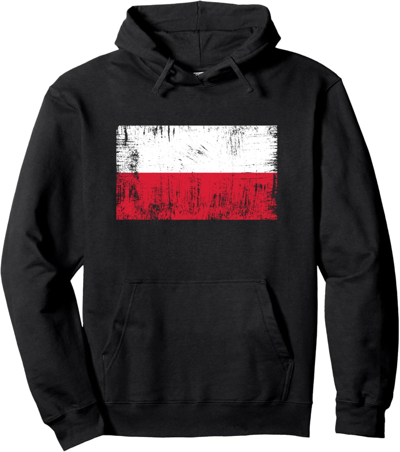 Polen Fahne Polnische Flagge Geschenk Fussball-Fan Sport Pullover Hoodie