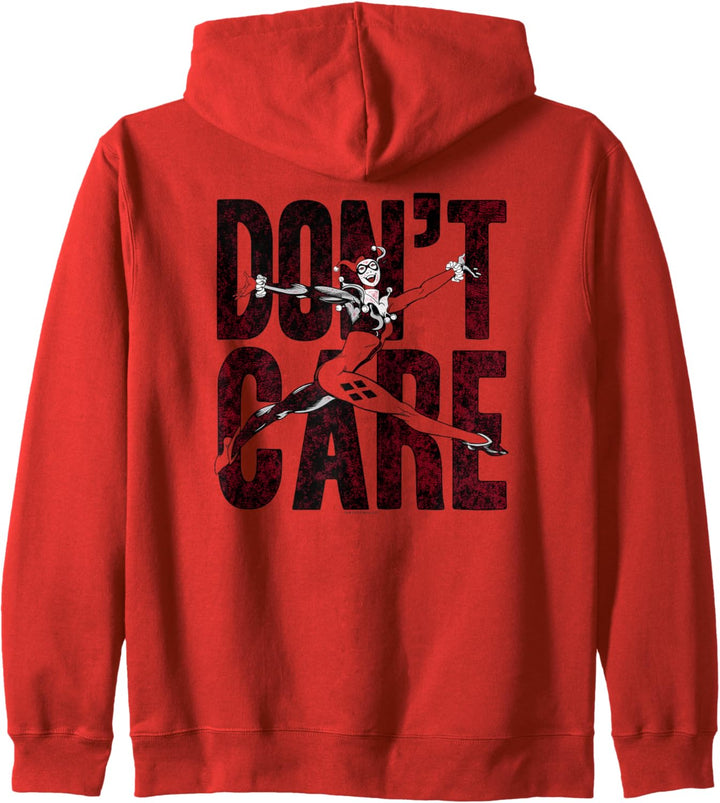 Harley Quinn Don't Care Kapuzenjacke