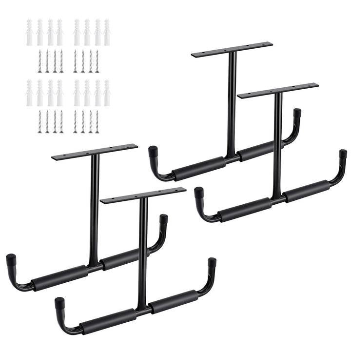 Sinoer Metall-Garagen-Deckenaufbewahrungshaken, an der Wand montierte Haken, Hochleistungs-Utility-H