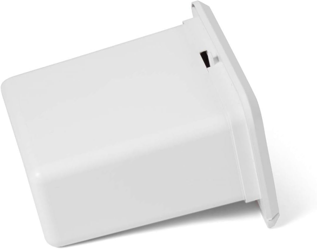 Ablagefach mit Luke 165 x 285 mm Kunststoff Weiss Staufach Handschuhfach Seitenfach Stauraum Konsole