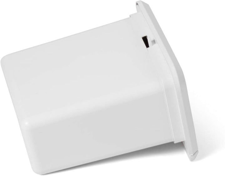 Ablagefach mit Luke 165 x 285 mm Kunststoff Weiss Staufach Handschuhfach Seitenfach Stauraum Konsole