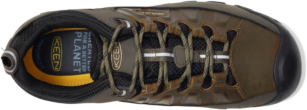 KEEN Herren Targhee 3 Waterproof Wanderschuh 40.5 EU Weit Bungee Cord Schwarz, 40.5 EU Weit Bungee C