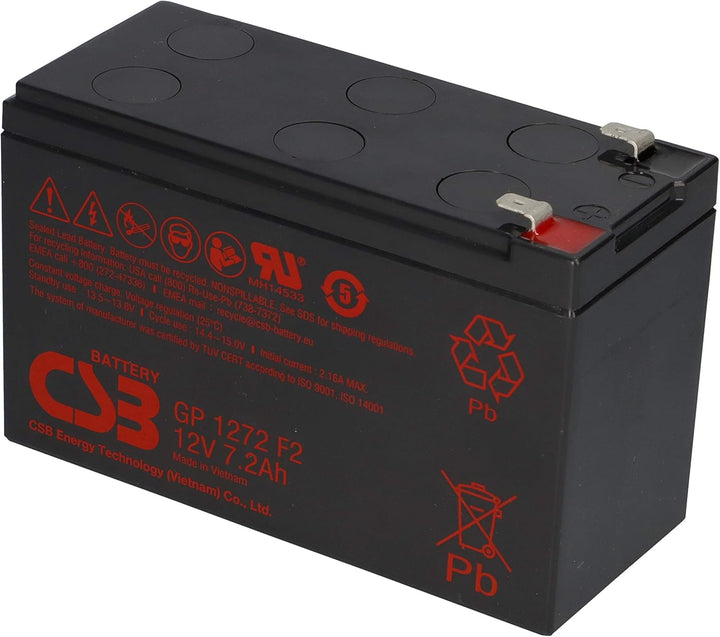 CSB-SCD2 kompatibler Akkusatz geeignet für APC RBC2 RBC 2 Plug & Play USV UPC