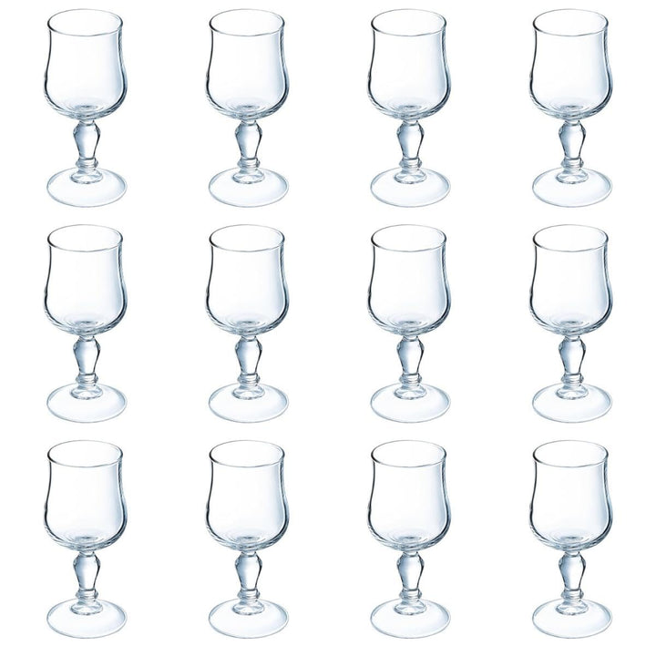 Arcoroc ARC 07810 Normandie Grogglas, 240ml, Glas, transparent, 12 Stück Grogg 240ml, Grogg 240ml