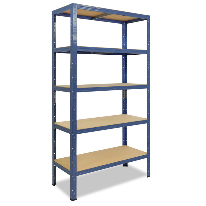 shelfplaza® 180x60x40cm Home Schwerlastregal blau/Metallregal mit 5 Böden/Kellerregal Metall, Garage