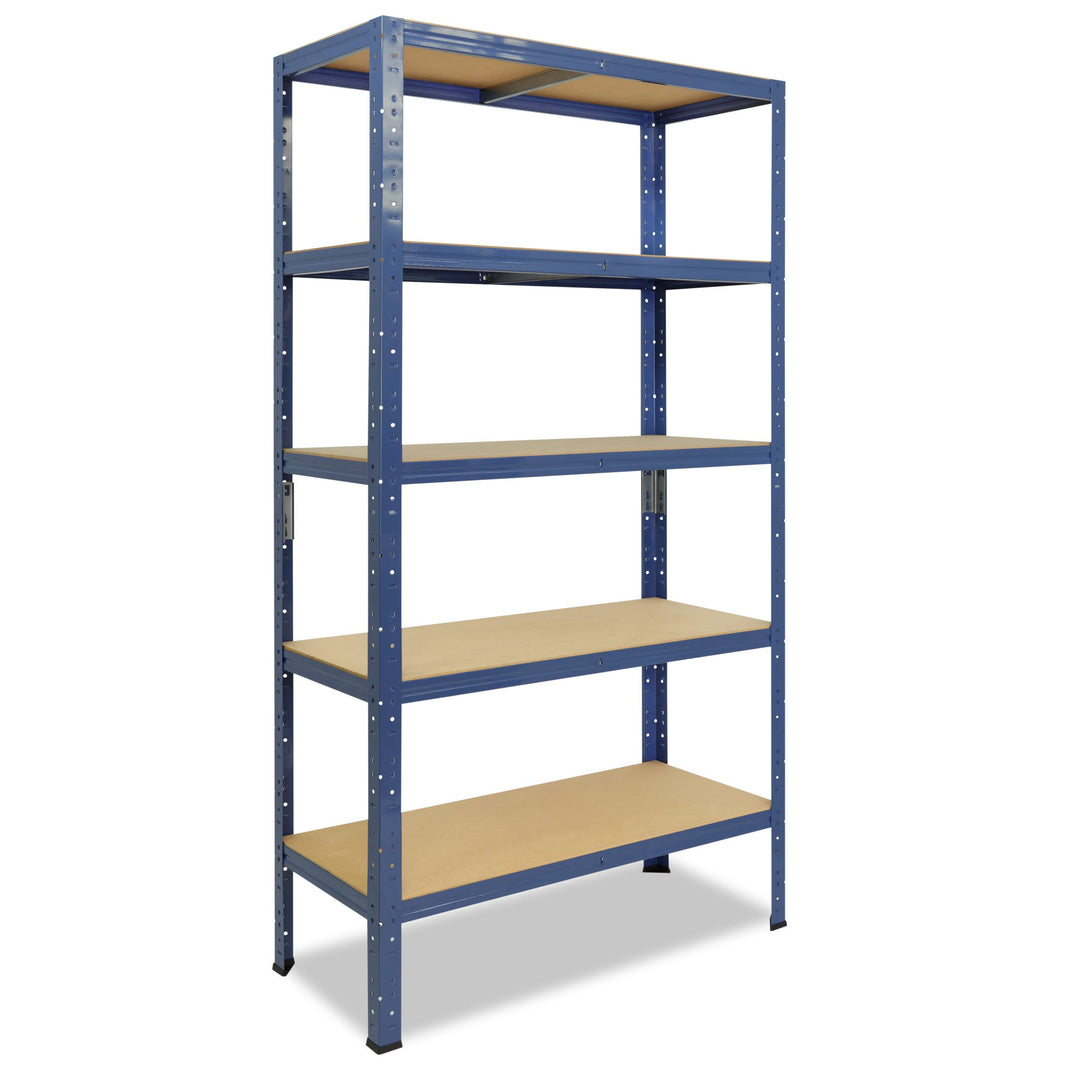 shelfplaza® 200x40x30cm Home Schwerlastregal blau/Metallregal mit 5 Böden/Kellerregal Metall, Garage