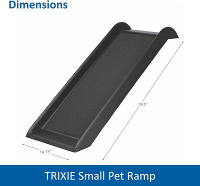 Trixie 3942 Hunde-Rampe Petwalk, 38 × 100 cm, schwarz