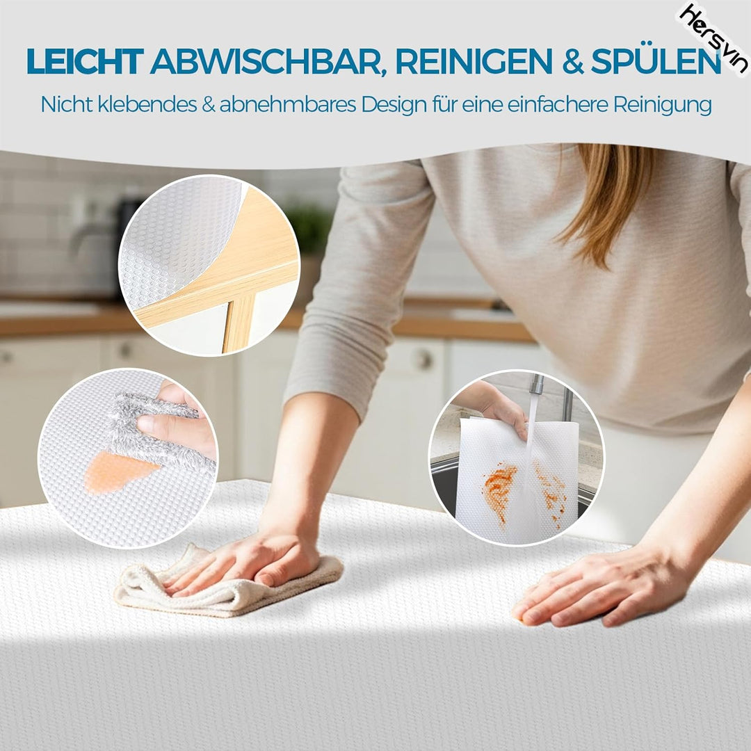 Hersvin Schubladenmatte 50cmx600cm Schubladeneinlage Eva Schrankpapier Nicht Klebende Wasserfest Unt