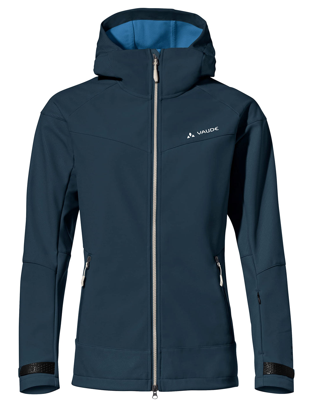 VAUDE Damen Women's All Year Elope Softshell Jacket Jacke, 36 dark sea
