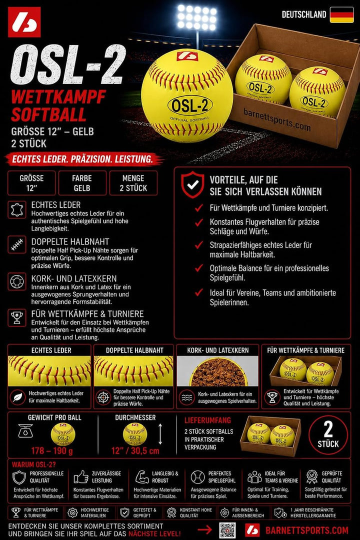 OSL-2 Softball Ball Wettkampf, 12&