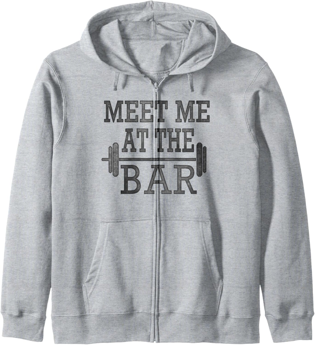 Meet Me At The Bar Weight Lifting Barbell C1 Kapuzenjacke