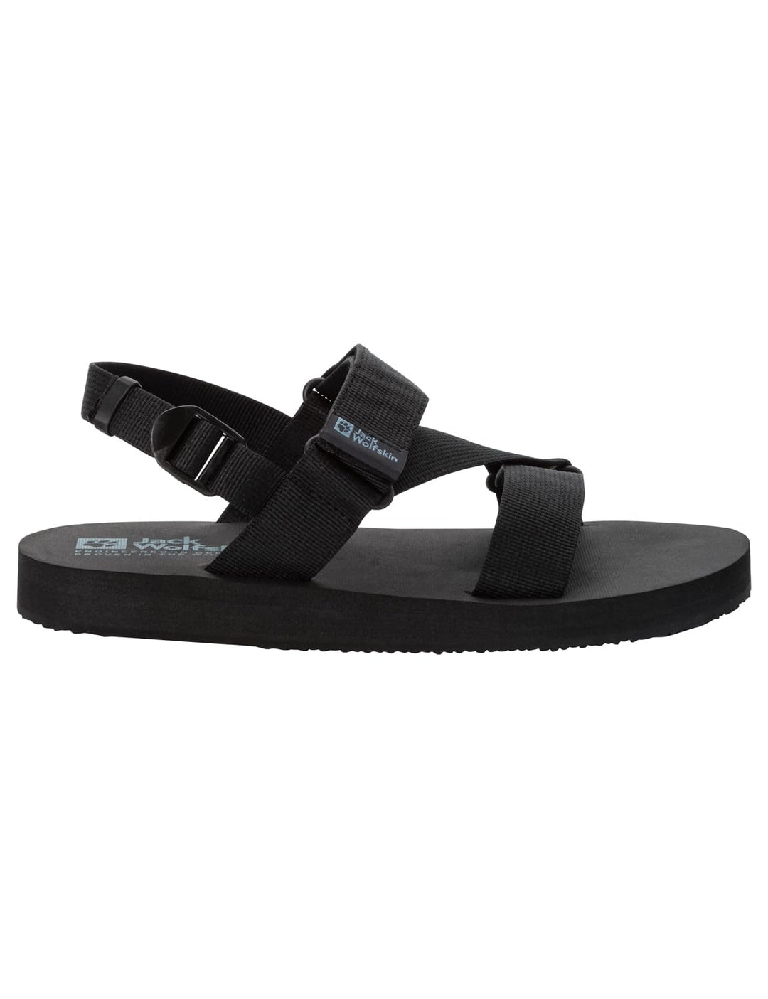 Jack Wolfskin Herren Urban Entdeckung Belt M Sandale 43 EU Schwarz, 43 EU Schwarz