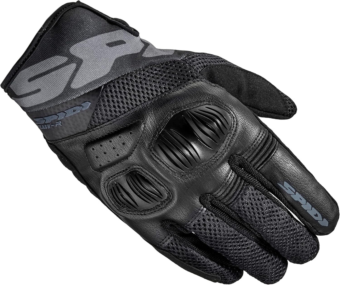 SPIDI Flash-R Evo Textilhandschuh, Schwarz, Grösse 3XL, 3XL