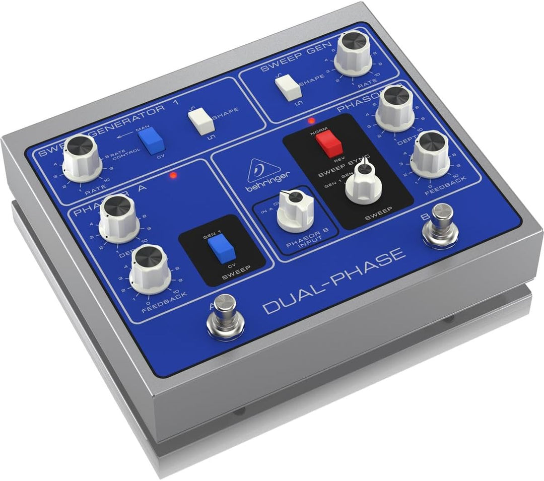 Behringer DUAL PHASE Authentischer Dual-Analog-Phasenschieber mit 12 Optokopplern