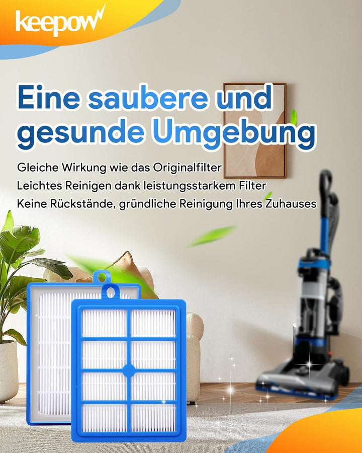 HEPA 13 Filter für AEG Turbo Cyclonic, Lx7 Animal | Performer Filter für Philips FC9150 FC8038/01, S