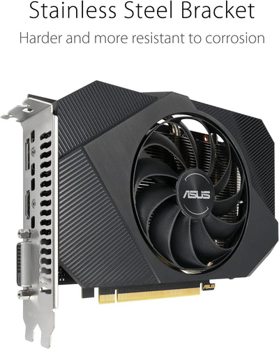 ASUS Phoenix GeForce RTX 3050 8GB Gaming Grafikkarte (NVIDIA GeForce RTX 3050, PCIe 4.0, 1x HDMI 2.1