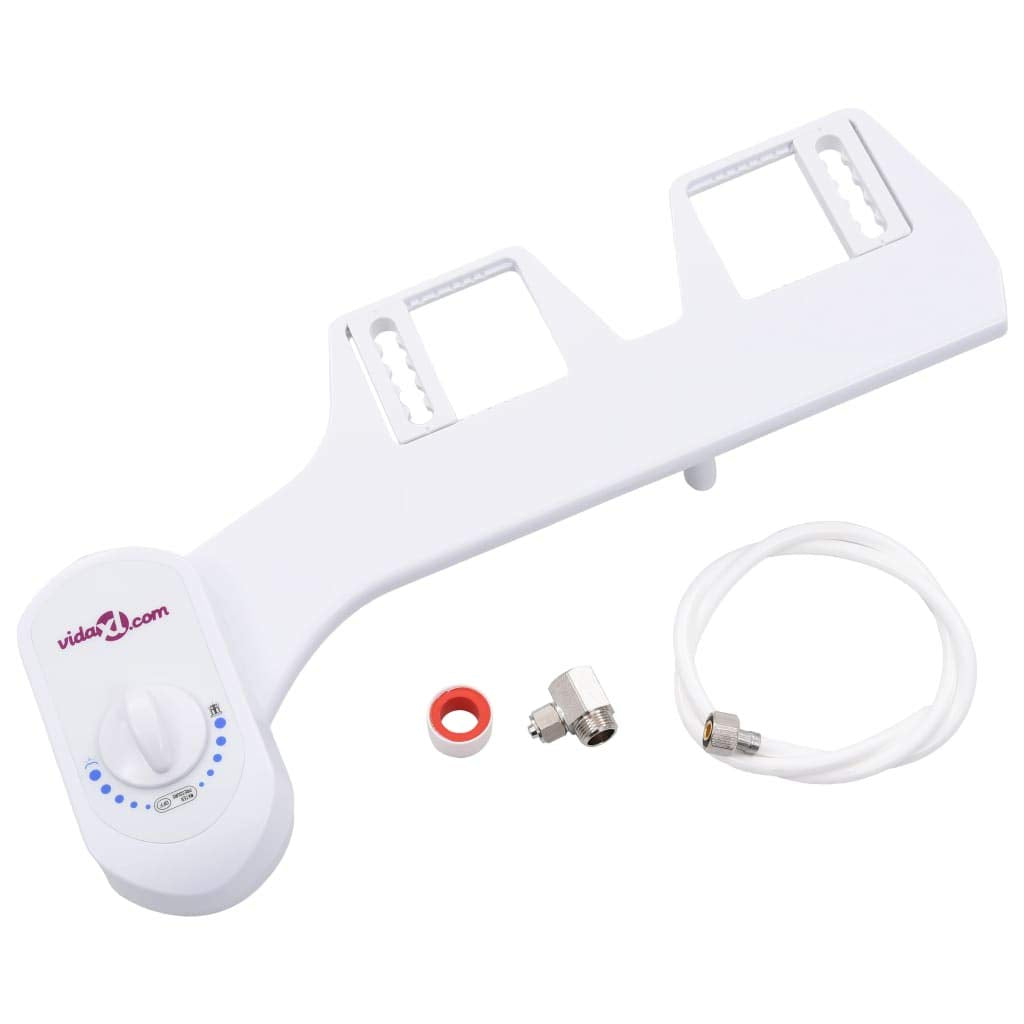 Tidyard Toilettensitz-Aufsatz Bidet-Aufsatz für Toilettensitz Einzeldüse,Bidet-Sprühgerät Mit selbst