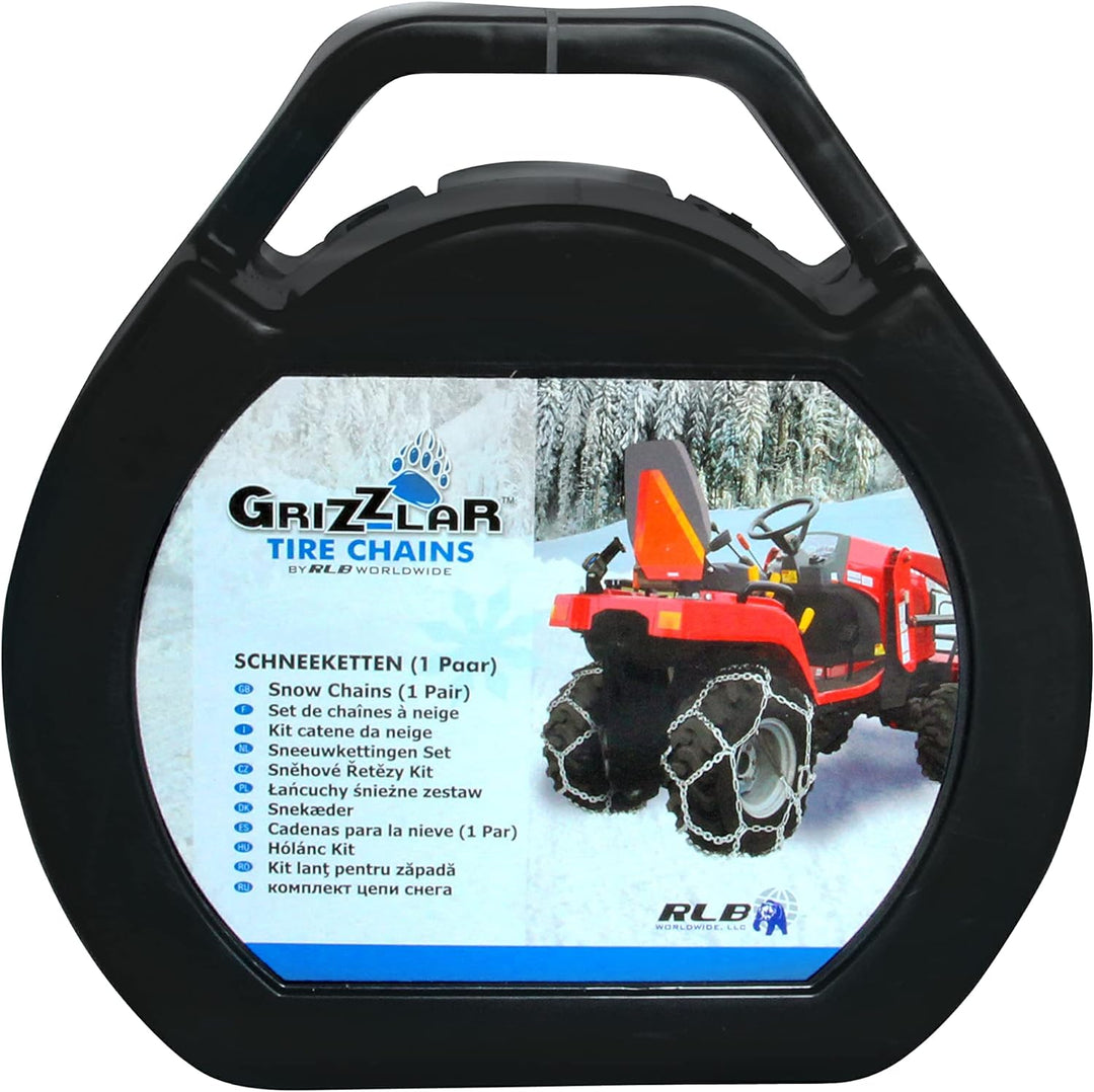 Grizzlar GTN-523E Schneeketten 14x4.00-6