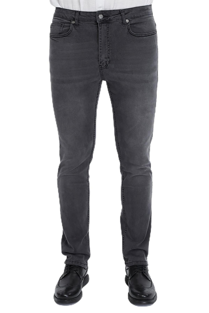 Herren Jeans Regular Fit, Stretch Jeanshose, Herren High Waist, Straight Cut, Basic Washed, Männer H