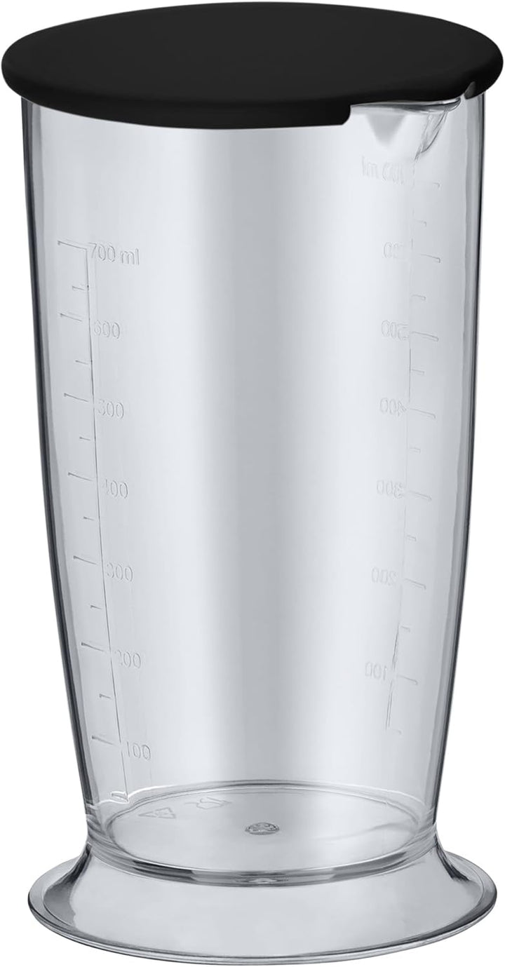 WMF Kult X Stabmixer Set 5-teilig, Pürierstab, Schneebesen, Stampfer, Zerkleinerer, 600 Watt, Zauber