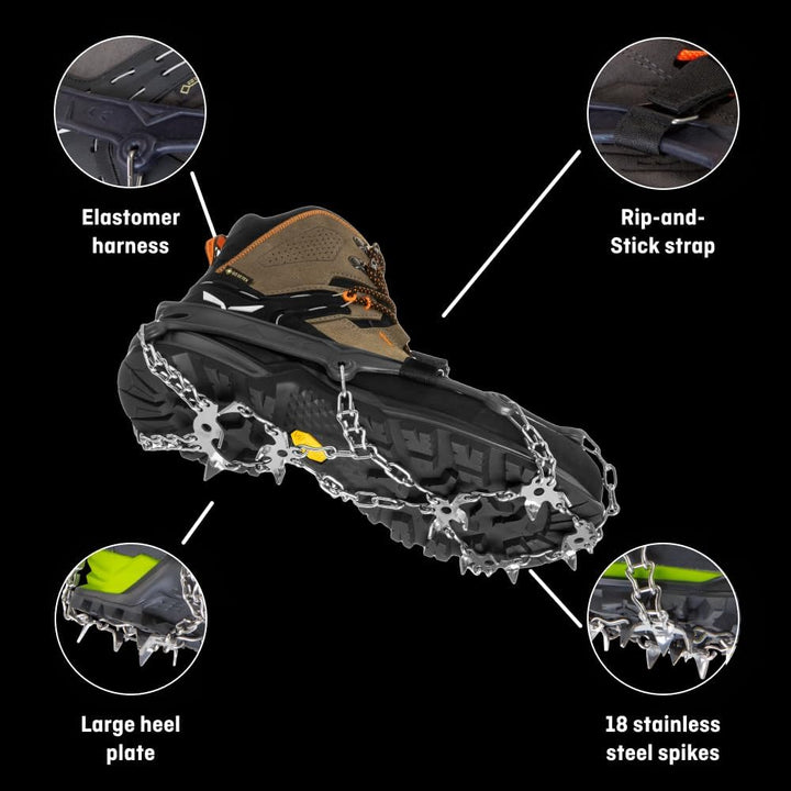 Salewa PUEZ MTN Spike Crampon M GREY ONYX, M GREY ONYX