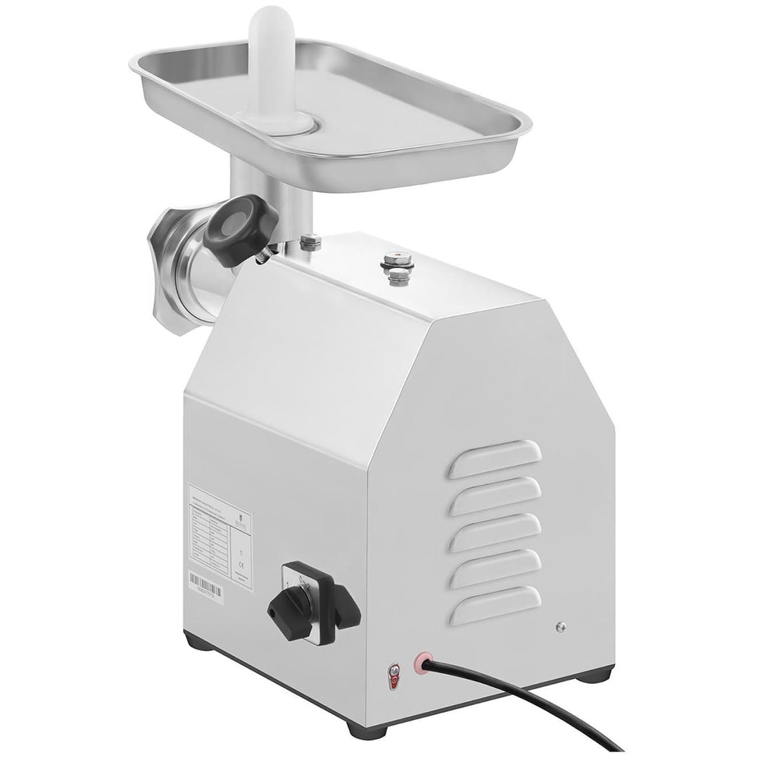 Royal Catering RCFW 140-850ECO Fleischwolf Elektrisch Edelstahl Fleischmaschine (140 kg/h, 850 W, Re