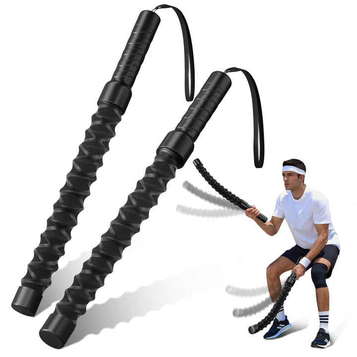 Battle Ropes,Übungsseil Tragbar Fitnessgeräte,Robuste Power Ropes,Noise-free Battle Rope,Einfach zu
