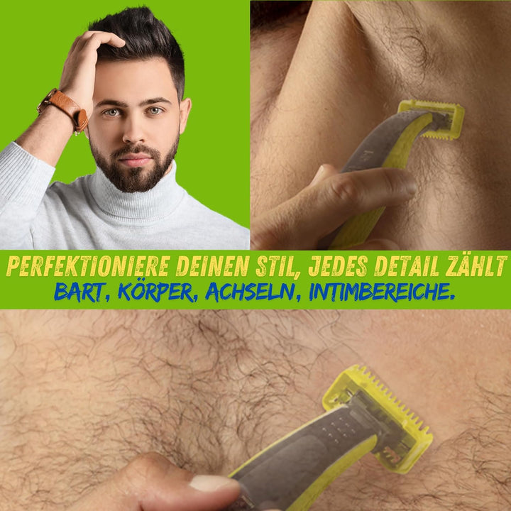 Giulia Beauty one blade aufsätze Face&Body kompatibel mit One Blade QP2520, QP2530, QP2620, QP2630,