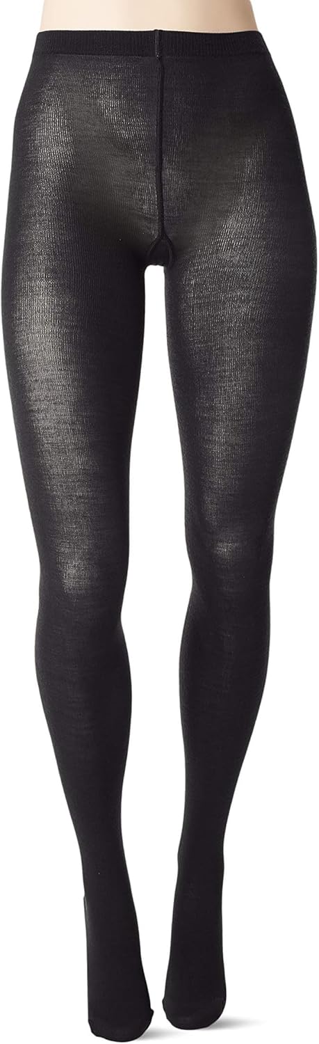 Wolford Damen Merino Tights Strumpfhose, Blickdicht XS anthracite, XS anthracite