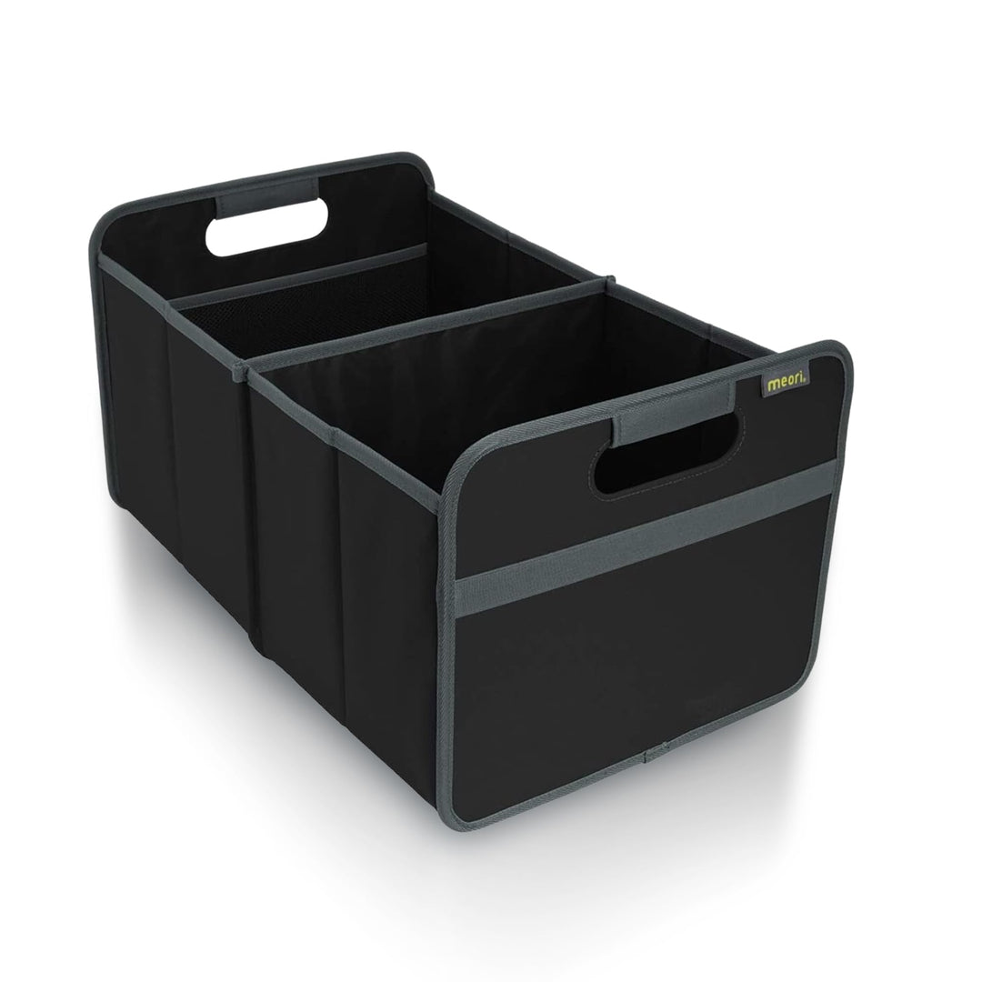 Meori Aufbewahrungsbox faltbar Traglast 30 kg - 50cm 32cm 27.5cm Grösse L Schwarz Faltbox, Schwarz F