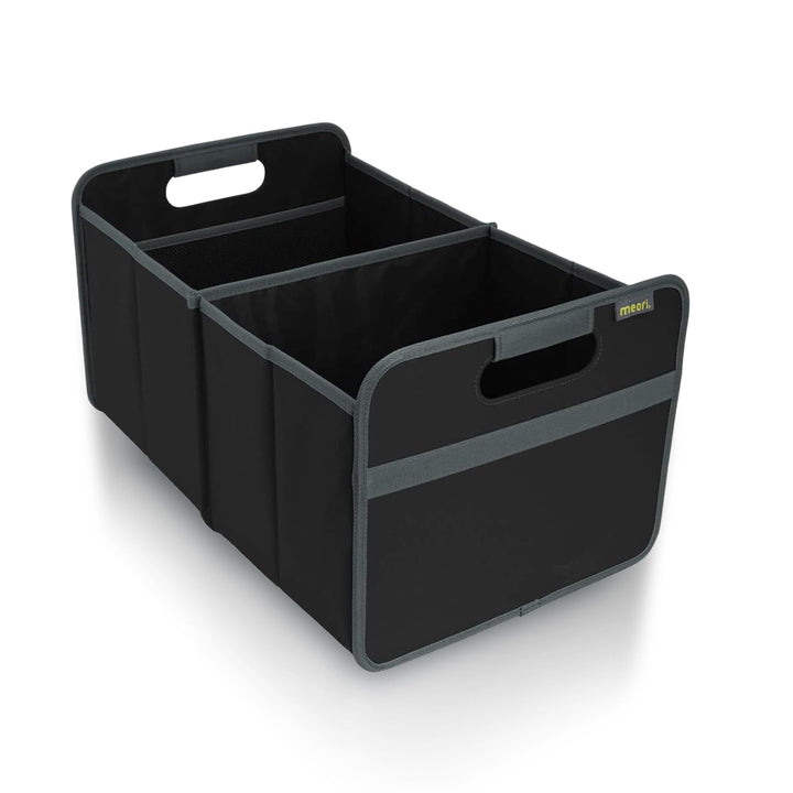 Meori Aufbewahrungsbox faltbar Traglast 30 kg - 50cm 32cm 27.5cm Grösse L Schwarz Faltbox, Schwarz F