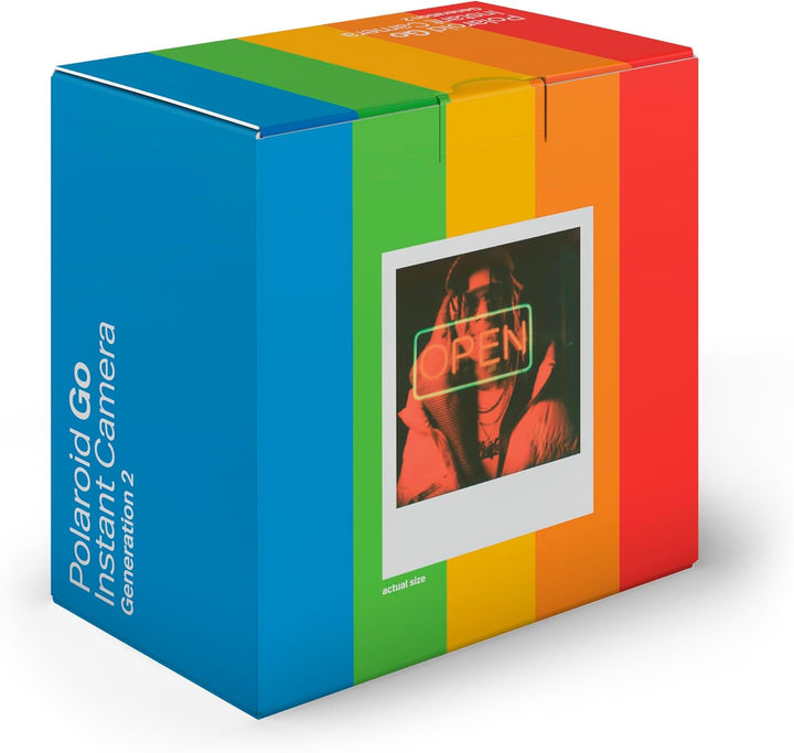Polaroid Go Generation 2 - Instant Film Camera - Blue (9147) - Only Compatible with Go Film, Nur Kam