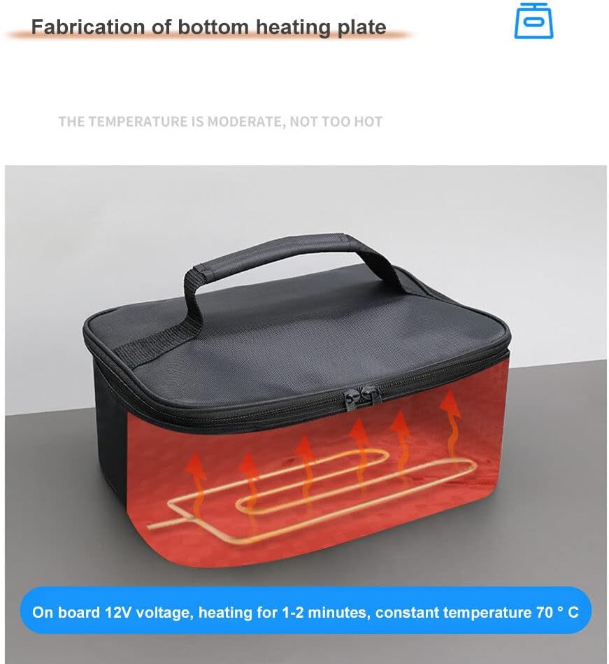 Kühltasche Auto 12V,Elektrische Thermo Kühltasche Picknicktasche Lunchtasche,Picknick Kühltasche Fal