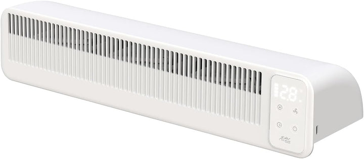 Sichler Haushaltsgeräte Heizkörperlüfter: 2er-Set automatische Heizkörper-Akku-Ventilatoren, 3-stufi