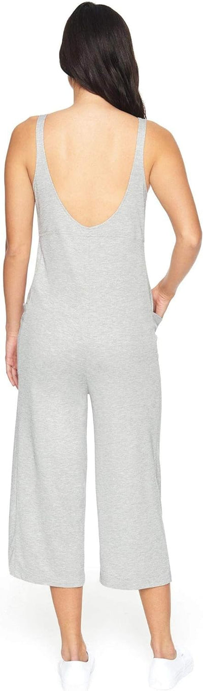 Hurley Damen W Rib Jumpsuit Trainingshosen S Grey Heather, S Grey Heather