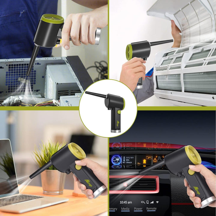 Elektrische Staubgebläse, Air Duster, 41000 RPM PC Reinigungsset, Handheld Schnurloser Luftstaub, Tr