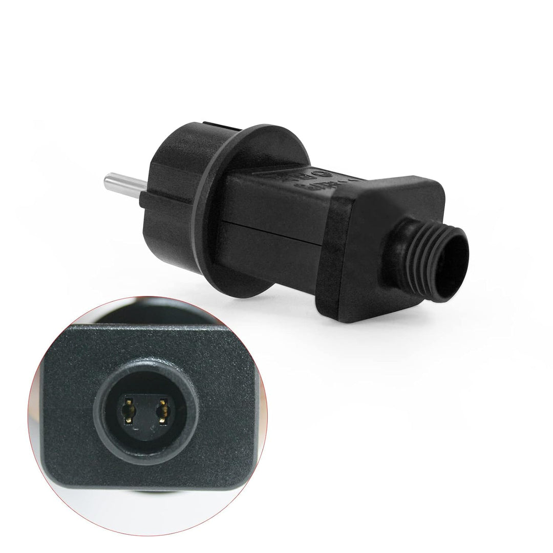 12 V 12 W LED-Transformator CZJUTAI IP44 Stromversorgung für Weihnachtsbeleuchtung mit Stecker – EU-