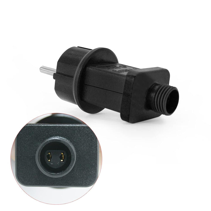 12 V 12 W LED-Transformator CZJUTAI IP44 Stromversorgung für Weihnachtsbeleuchtung mit Stecker – EU-