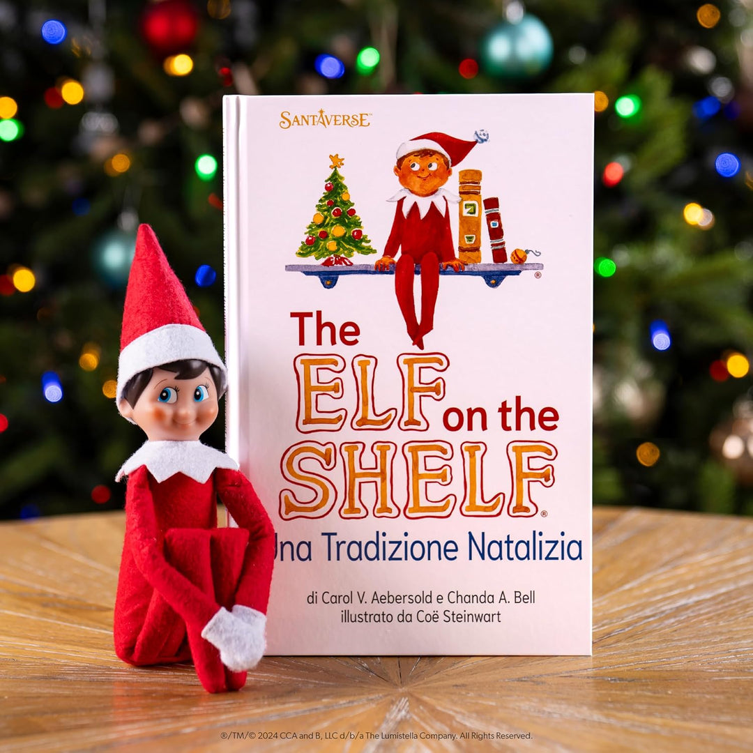 CreativaMente Elf on The Shelf männlich auf Italienisch: Eine Weihnachtstradition - Original männlic