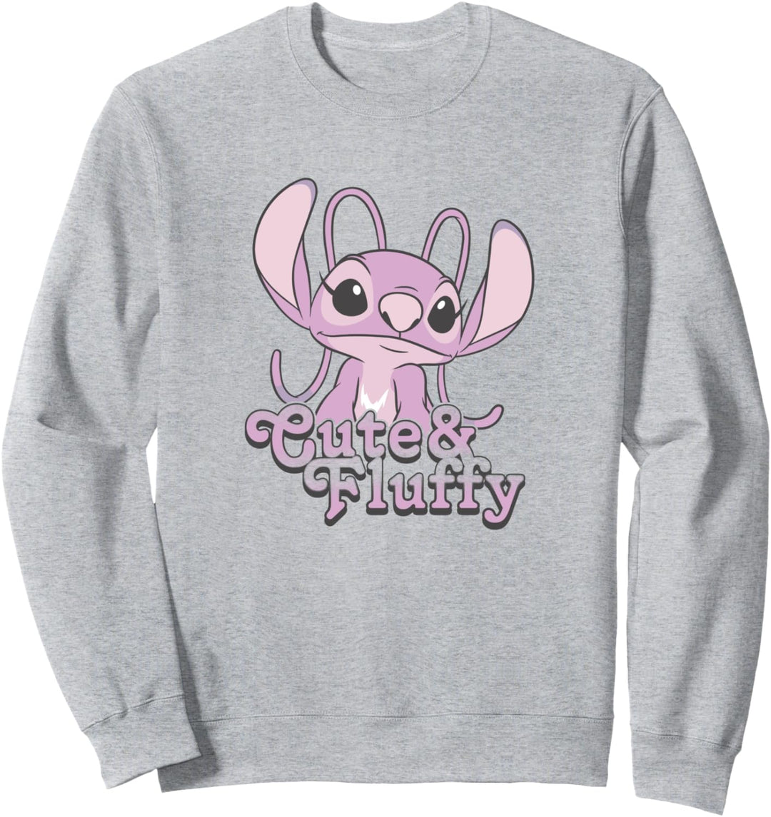 Disney Lilo & Stitch Valentinstag Angel Cute & Fluffy Sweatshirt